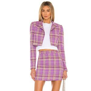 Superdown Plaid Set